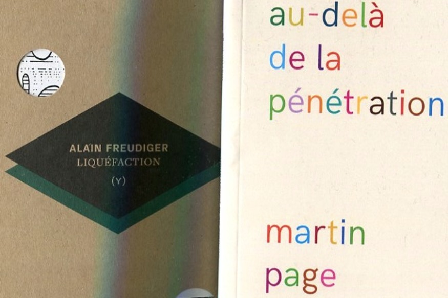 La vie est un roman # 11 juin 2019 # A. Freudiger & M. Page - Liquéfaction, érection, pénétration