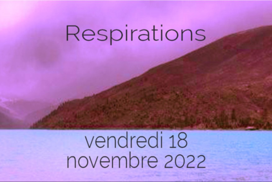 Respirations # 18 novembre 2022 - Rencontre avec Raimund Olbrich