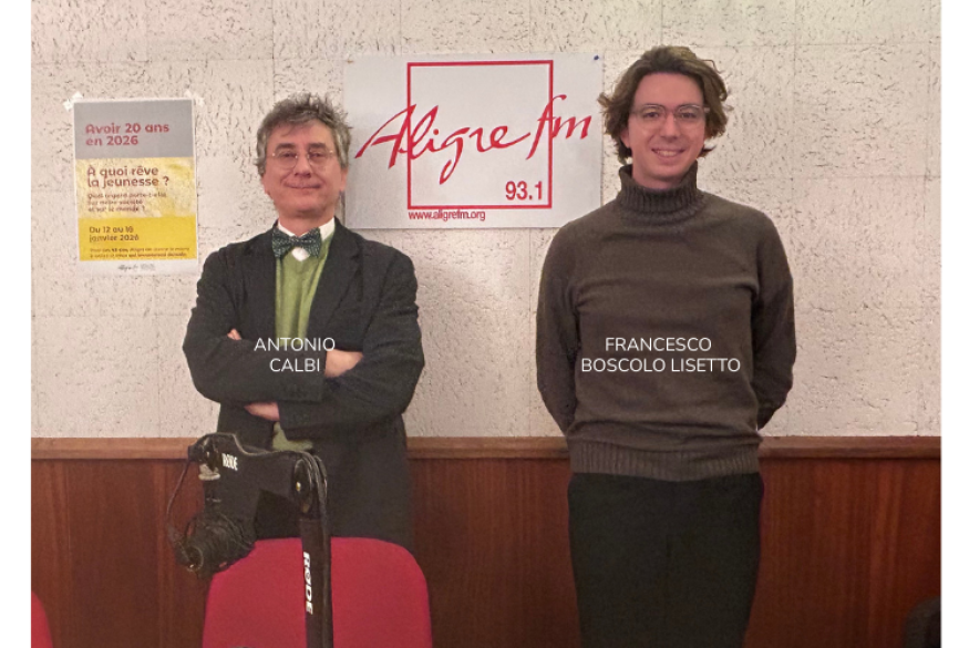Cappuccino # 1er février 2026 - invités Antonio Calbi et Francesco Lisetto de l'istituto italiano di cultura de Paris