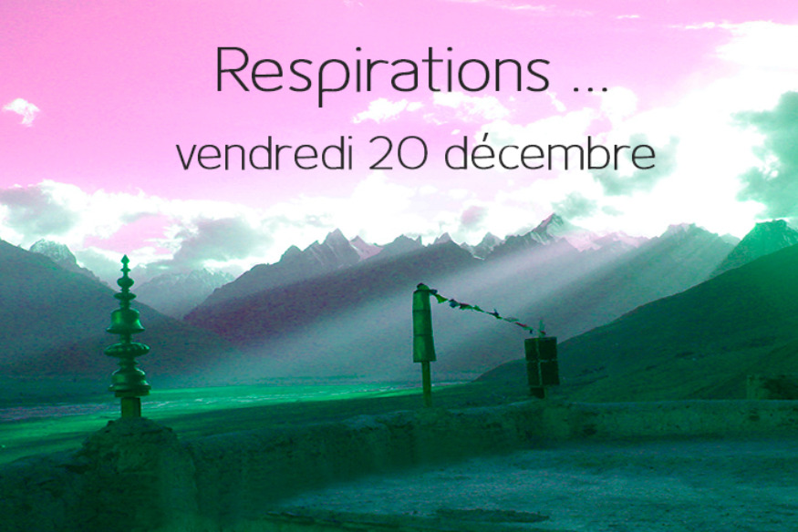 Respirations # 20 décembre 2019 : Jean Oudinot, enseignant en méditation Vipassana et Celinn' pour la sortie de son album Le jardin