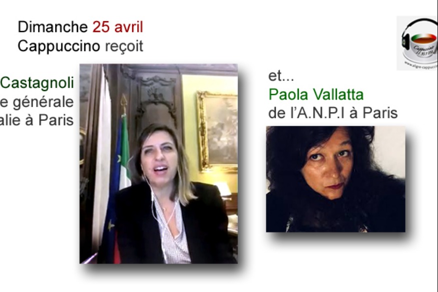Cappuccino # 25 avril 2021 - Irene Castagnoli et Paola Vallatta