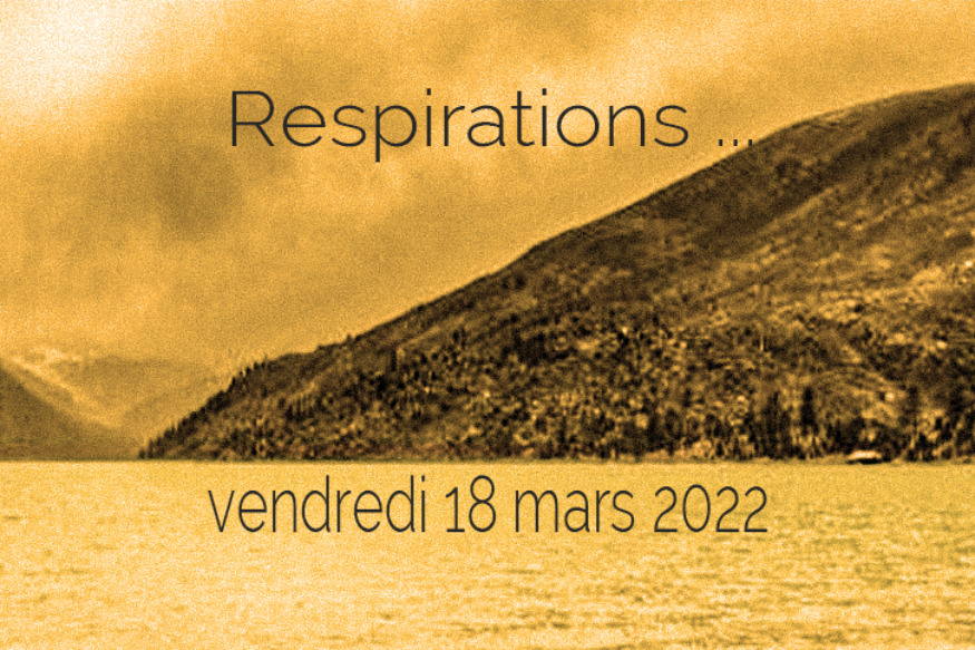 Respirations # 18 mars 2022 - Rencontre avec Christine Durif-Bruckert, Eugène Durif et Stéphanie Lemonnier